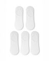 Pack 5 Calcetines Invisibles,BLANCO